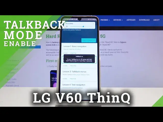 Video thumbnail for How to Activate TalkBack in LG V60 ThinQ 5G – How to Enter TalkBack Mode