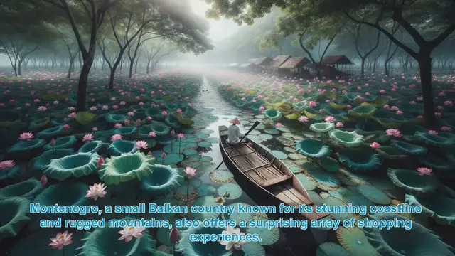 Video thumbnail for Discover Montenegro's Top 10 Shopping Destinations