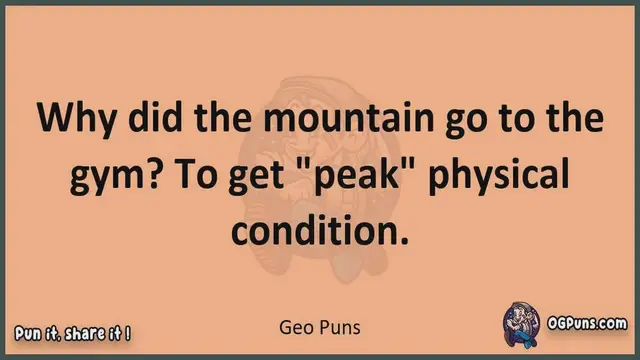 Video thumbnail for Geo - Jokes, Puns, Wordplays, and Laughter