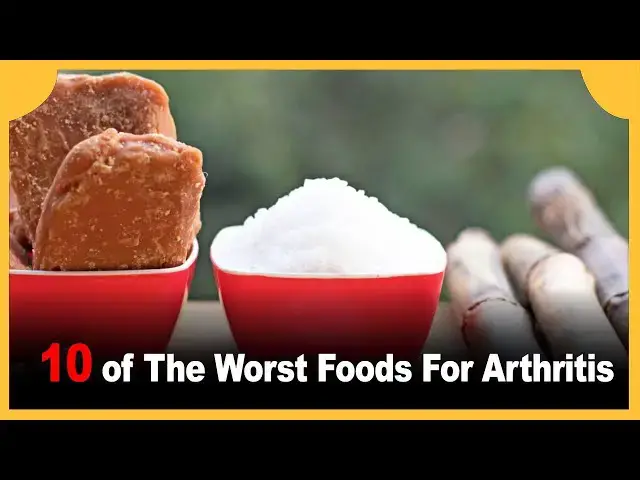 Video thumbnail for 10 Worst Foods for Arthritis 🚫🥖 | Foods That Trigger Joint Pain
