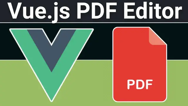 Video thumbnail for Build a Vue.js PDF Editor to Export Pages to PNG,JPEG Images Using PDF- LIB & PDFJS-dist in TS