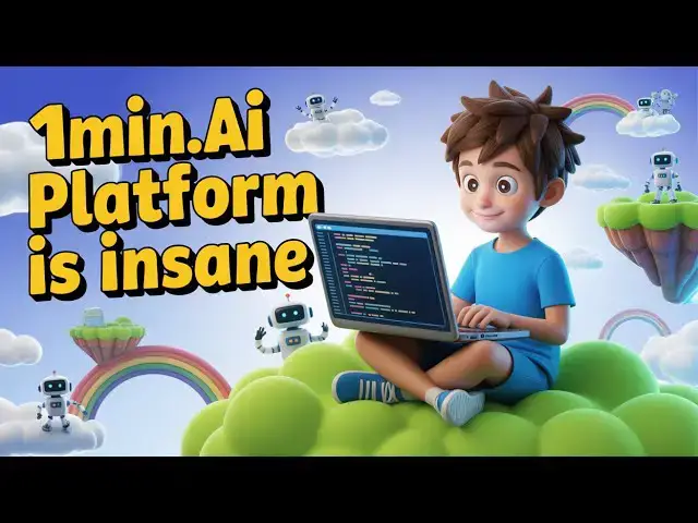 Video thumbnail for 1min.AI Unlimited FREE Forever — All in One App with GPT 4, Claude,Grok & Gemini! INSANE Platform