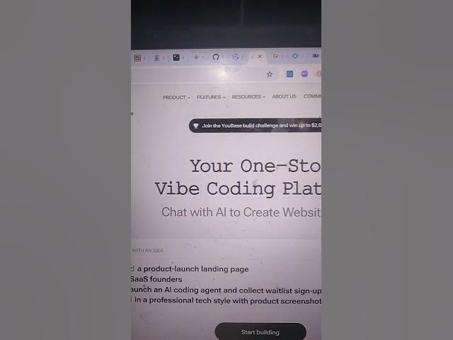 Video thumbnail for I Built a Full App by TALKING to My Phone! 🤯 | YouWare Vibe Coding Tutorial #shorts