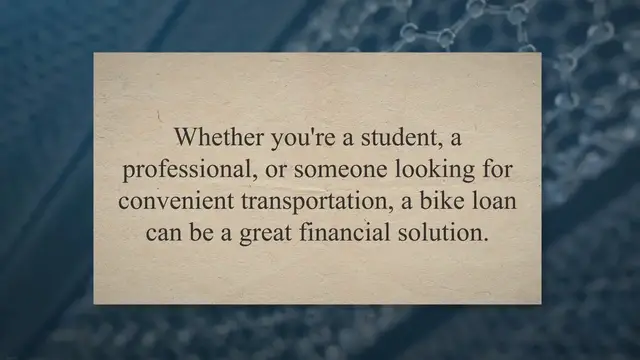 'Video thumbnail for Unlocking the Road to Freedom: A Comprehensive Guide to Bike Loans in Bangladesh'