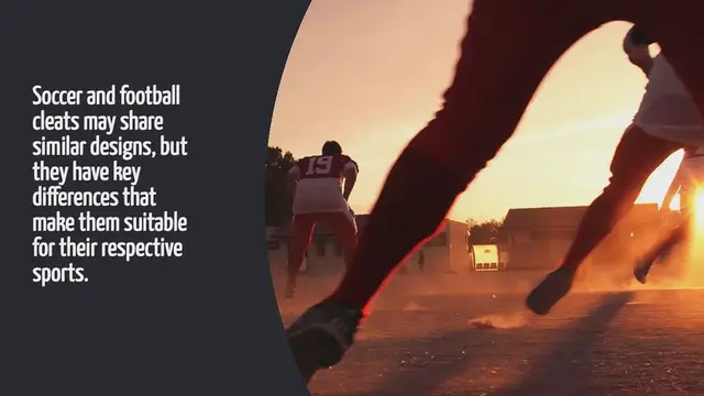 'Video thumbnail for What Is The Difference Between Soccer And Football Cleats'