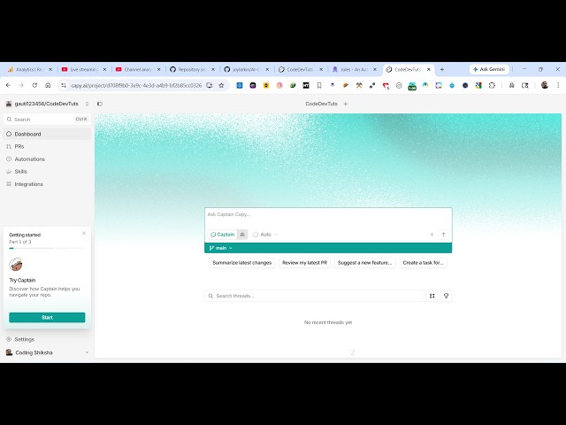 Video thumbnail for This Capy AI Coding Builder & Agent is INSANE to Build,Debug Apps in Realtime From Prompt For FREE