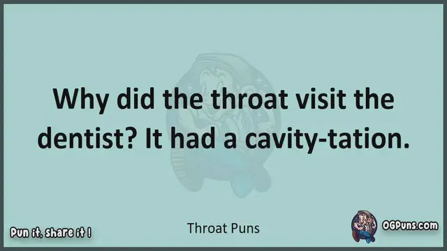 Video thumbnail for Throat - Jokes, Puns, Wordplays, and Laughter