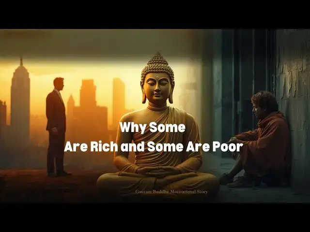 Video thumbnail for Why Some Are Rich and Some Are Poor  Gautam Buddha Motivational Story