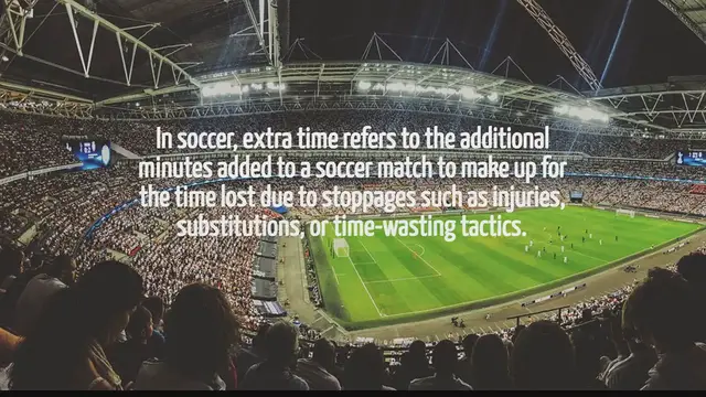 'Video thumbnail for How Long Is Extra Time In Soccer'