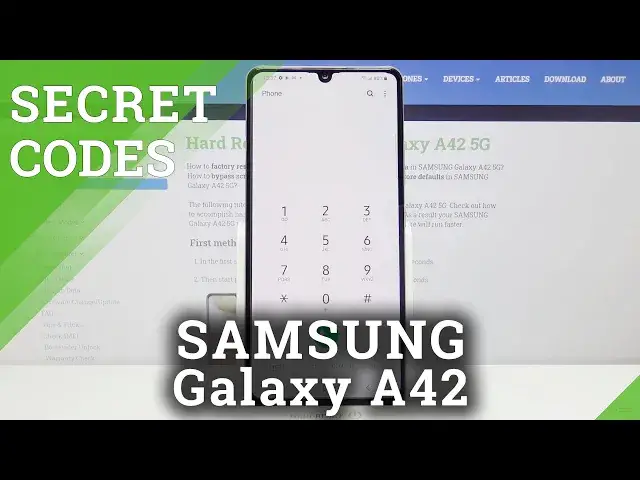 Video thumbnail for Discover All Secret Codes for Samsung Galaxy A42 – Helpful Tricks / Hidden Options