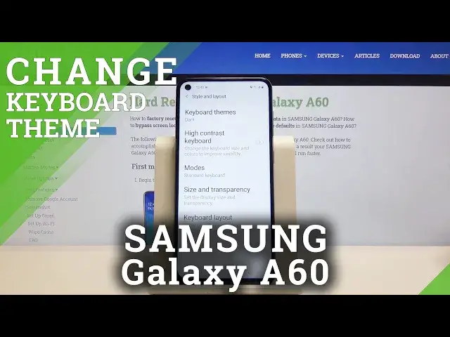 'Video thumbnail for How to Customize Keyboard Look in Samsung Galaxy A60 - Change Keyboard Theme'