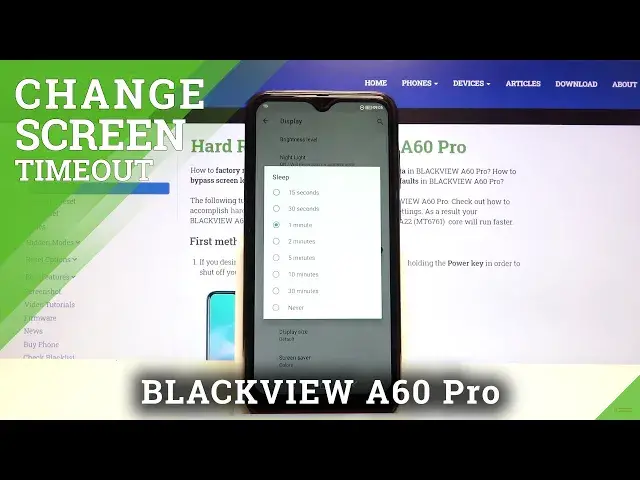 'Video thumbnail for How to Customize Screen Timeout in BLACKVIEW A60 Pro – Change Screen Timeout'