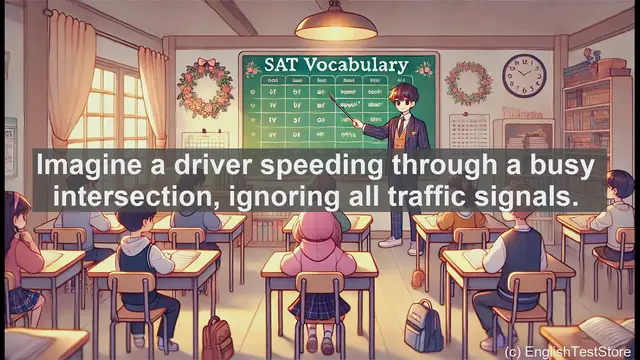 Video thumbnail for 5000 Must Know SAT Vocabulary - SAT Vocabulary: Understanding and Using 'Reckless'