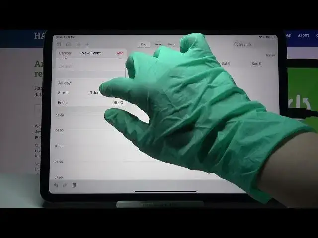 Video thumbnail for How to Add Event to Calendar in iPad Pro 2021 – Event Management