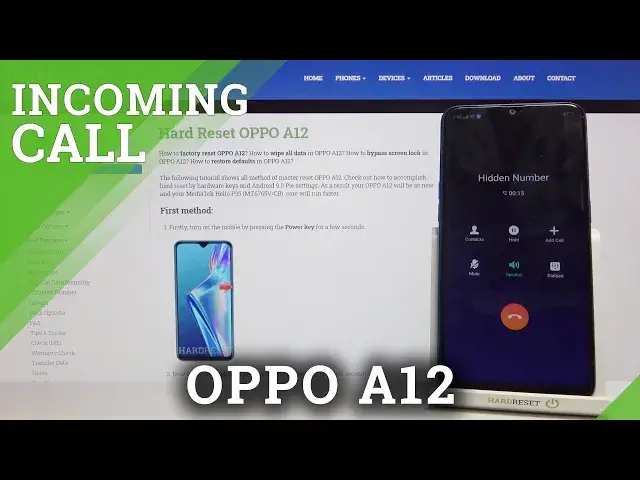 Video thumbnail for Incoming Call Animation on OPPO A12 - Incoming Call Screen Available Options