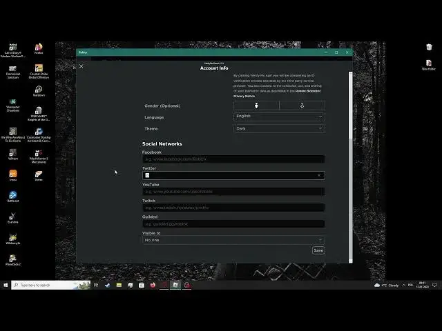 Video thumbnail for Roblox How To Add & Remove Twitter Tag