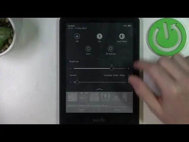 Video thumbnail for Amazon Kindle Paperwhite 11th Generation - How To Change Light & Dark Theme