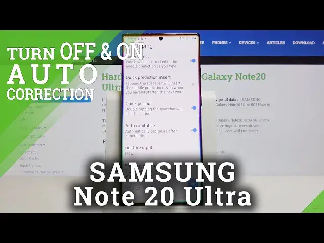 'Video thumbnail for How to Allow Auto-Correction in SAMSUNG Galaxy Note 20 Ultra – Correct Text Automatically'
