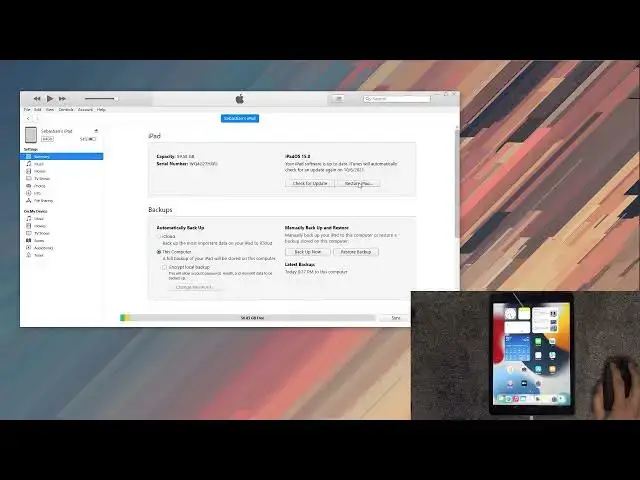 Video thumbnail for How to Remove Passcode from iPad 9th Generation 2021 - Hard Reset by Recovery Mode / Restore iPad