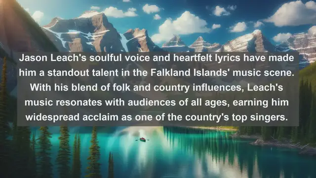 Video thumbnail for Unveiling the Musical Gems of the Falkland Islands: Top 10 Famous Singers