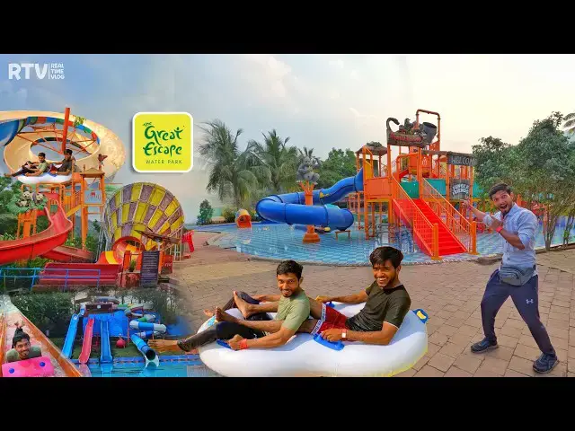 Video thumbnail for The Great Escape Water Park (Virar - Mumbai) @RealTimeVlog