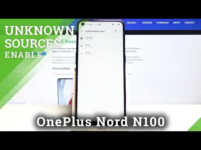 'Video thumbnail for Unknown Sources in OnePlus Nord N100 – Allow App Preferences'