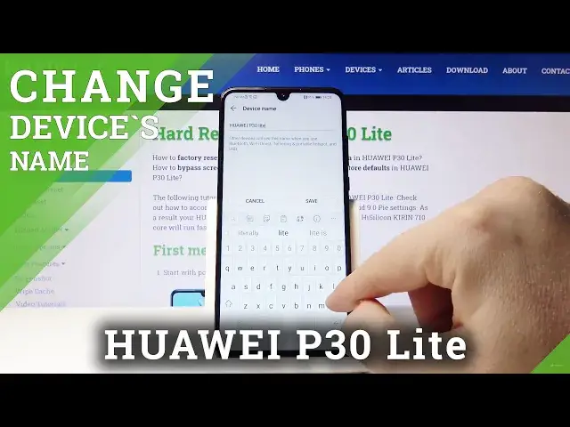 'Video thumbnail for How to Rename Huawei P30 Lite – Change Device’s Name'