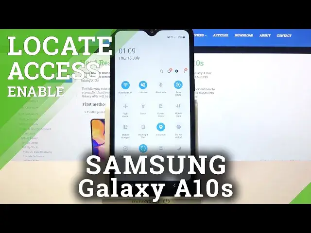 'Video thumbnail for How to Turn On/Turn Off Device Location in SAMSUNG Galaxy A10s – Adjust Location Settings'