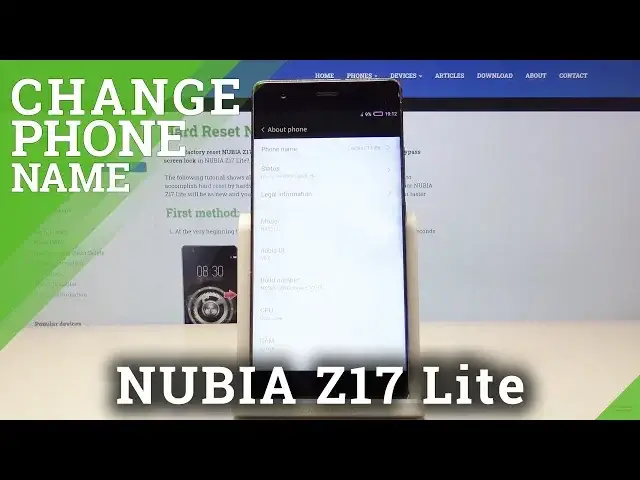 'Video thumbnail for How to Rename the Nubia Z17 Lite Device – Change Name'