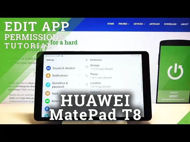 Video thumbnail for How to Enter App Permission in HUAWEI MatePad T8 – Find App Section