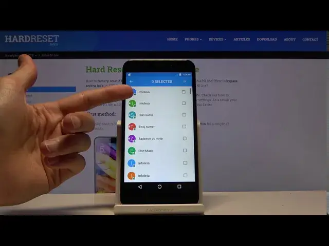 Video thumbnail for How to Move Contacts from SIM Card to ZTE Nubia N1 Lite – Import / Export Contacts