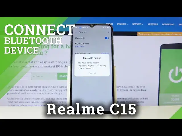 'Video thumbnail for How to Connect REALME C15 with Device via Bluetooth in REALME C15 – Bluetooth Connection'