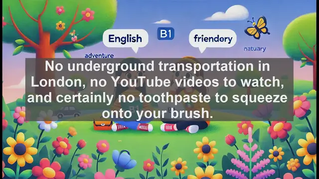 Video thumbnail for 2500 Must Know CEFR B1 Vocabulary - The Versatile Word 'Tube': Exploring Its Many Meanings