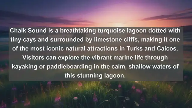 Video thumbnail for Exploring Paradise: Top 10 Famous Lakes in Turks and Caicos Islands