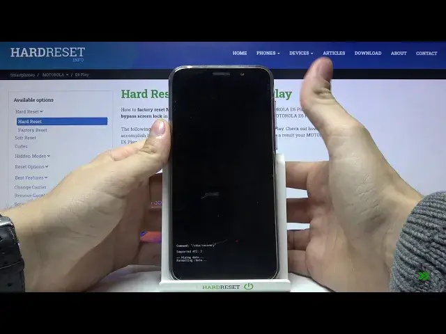 Video thumbnail for How to Hard Reset MOTOROLA E6 Play – Remove Screen Lock