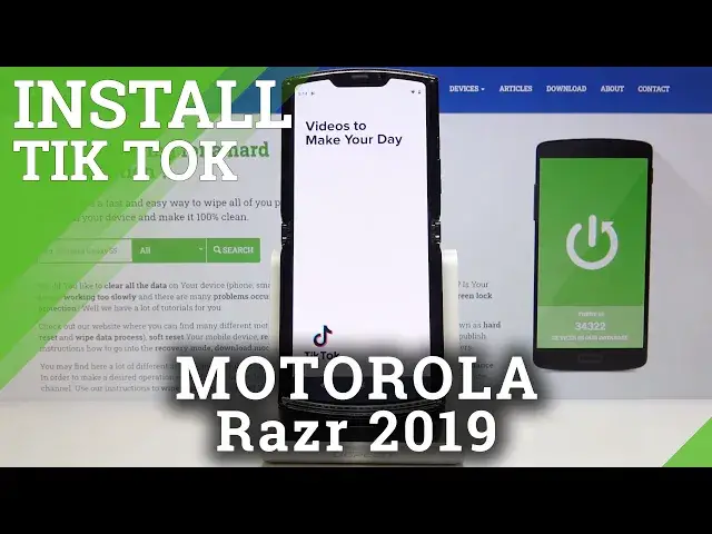 Video thumbnail for How to Download and Install TikTok in MOTOROLA Razr (2019) – Install TikTok