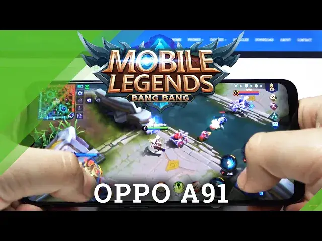 Video thumbnail for Mobile Legends on OPPO A91 – Gameplay