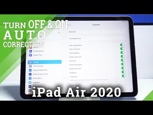 Video thumbnail for How to Enter Text Correction on iPad Air 2020 – Auto-Correction
