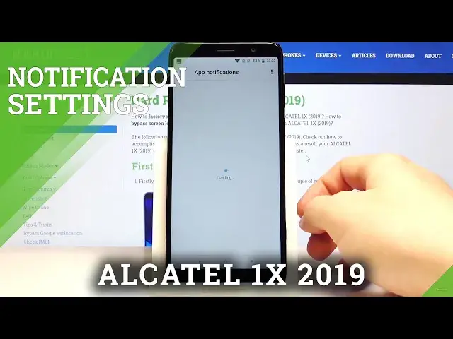 Video thumbnail for How to Manage Notifications on ALCATEL 1X (2019) – Notifications Settings