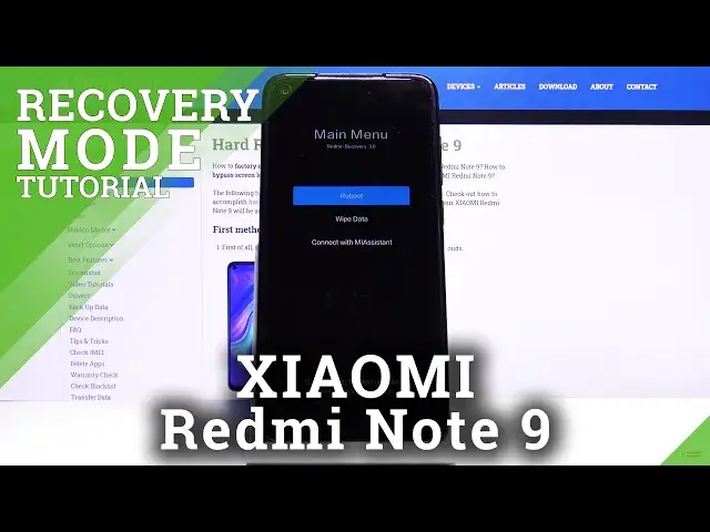 'Video thumbnail for How to Enable Recovery Mode in Xiaomi Redmi Note 9 - Boot Android Hidden Module'