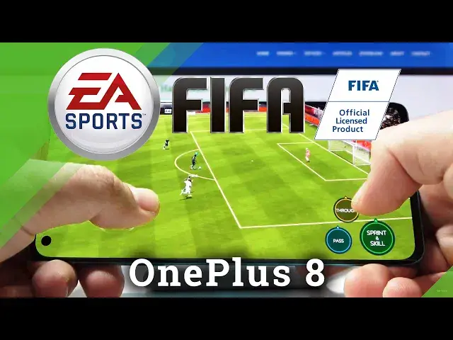 'Video thumbnail for FIFA Mobile on OnePlus 8 – High Graphics Test'