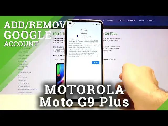 'Video thumbnail for How to Manage Google Account on MOTOROLA Moto G9 Plus – Add and Remove Google Account'