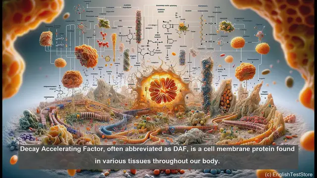 Video thumbnail for Decay accelerating factor in biology