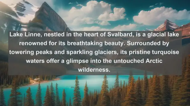 Video thumbnail for Exploring the Enigmatic: Top 10 Famous Lakes in Svalbard and Jan Mayen