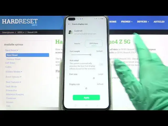 'Video thumbnail for How to Change Font Style in OPPO Reno4 Z 5G – Adjust Font Style'
