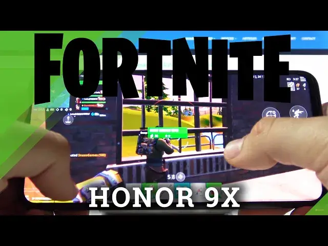Video thumbnail for Fortnite Short Gameplay on HONOR 9X – Efficiency Test | Gaming Performance