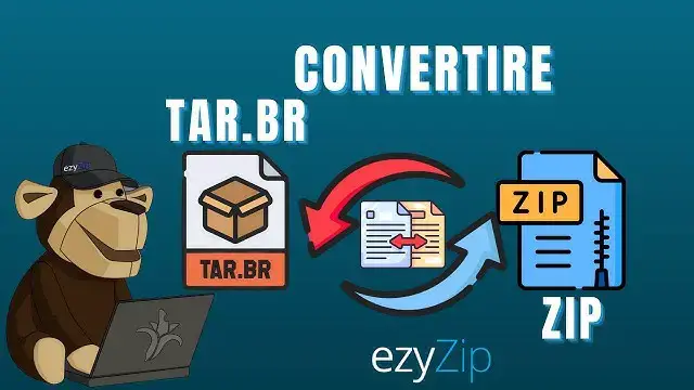 'Video thumbnail for Come Convertire TAR.BR in ZIP Online (Guida Semplice)'