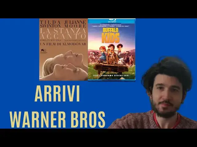 Video thumbnail for Warner Bros. - Febbraio 2025 - Unboxing del Dvd La stanza accanto e del blu-ray Buffalo Kids (2024)