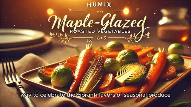 Video thumbnail for Maple-Glazed Roasted Vegetables