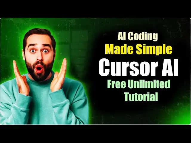 'Video thumbnail for AI Coding Made Simple – Cursor AI Free Unlimited Tutorial'